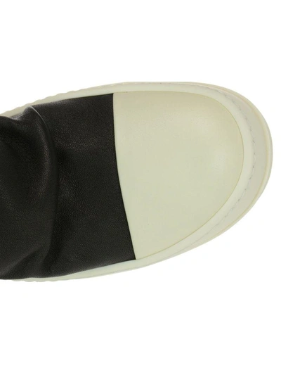Shop Rick Owens Sneaker Boot In Black-milk