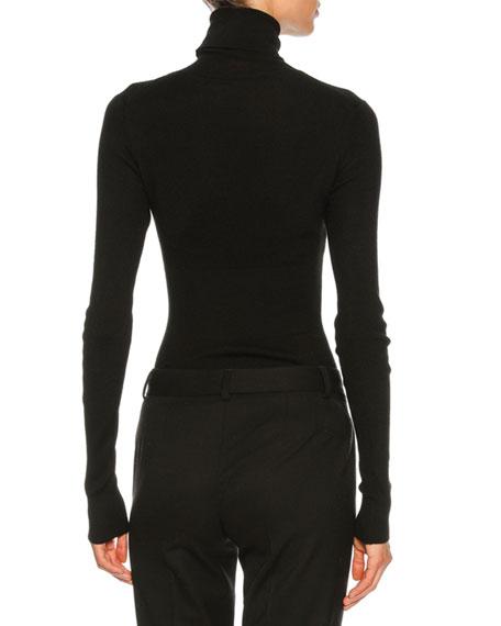 Dolce & Gabbana Cashmere-blend Turtleneck Sweater, Black | ModeSens