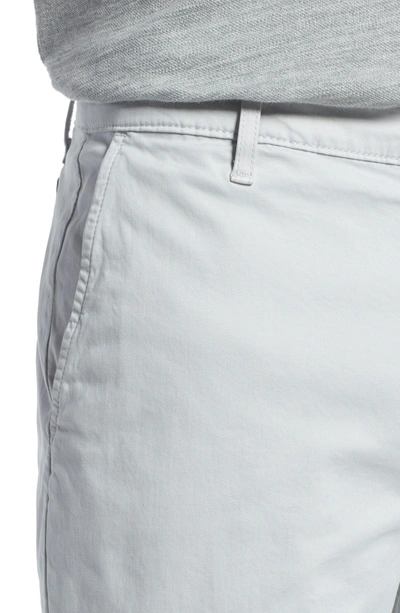 Shop Ag Wanderer Modern Slim Fit Shorts In Pale Cinder