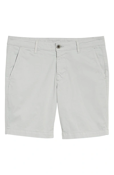 Shop Ag Wanderer Modern Slim Fit Shorts In Pale Cinder