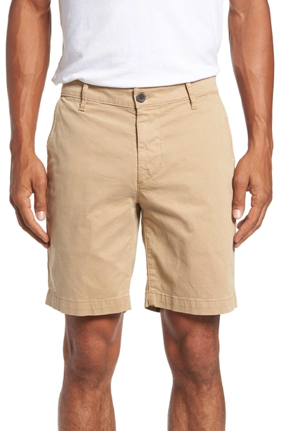 Shop Ag Wanderer Modern Slim Fit Shorts In Sand Dune