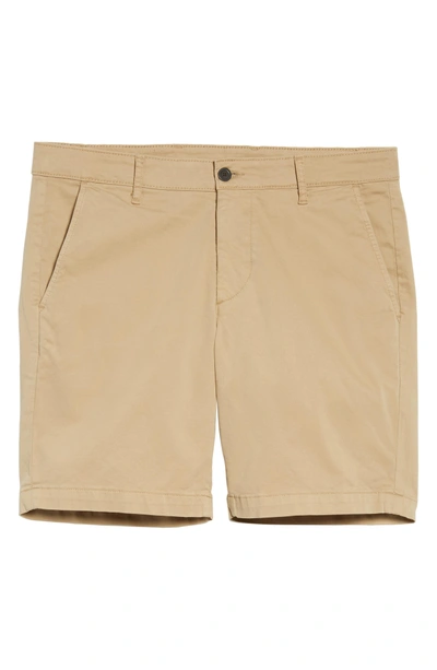 Shop Ag Wanderer Modern Slim Fit Shorts In Sand Dune