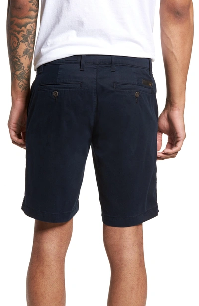 Shop Ag Wanderer Modern Slim Fit Shorts In Dark Cove