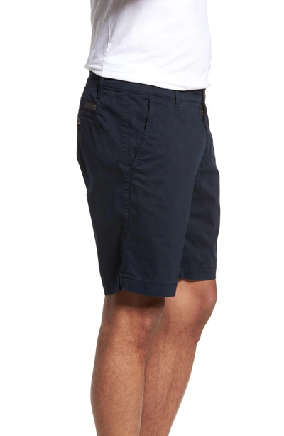 Shop Ag Wanderer Modern Slim Fit Shorts In Dark Cove