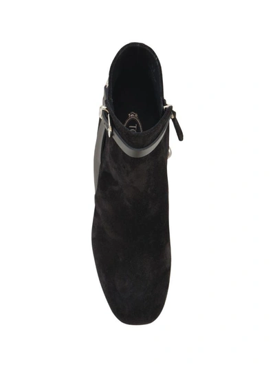 Shop Tod's 7cm Black Suede Boots