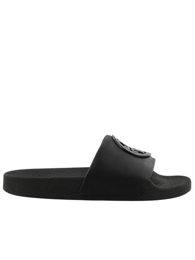 Shop Tory Burch Liana Slide Sandal In Black