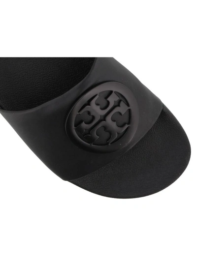 Shop Tory Burch Liana Slide Sandal In Black