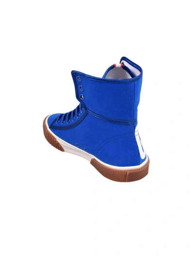Shop Givenchy Boxing Sneakers In Blue