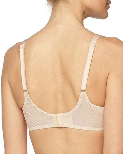 Shop Wacoal Visual Effects Minimizer Lace Bra In Sand