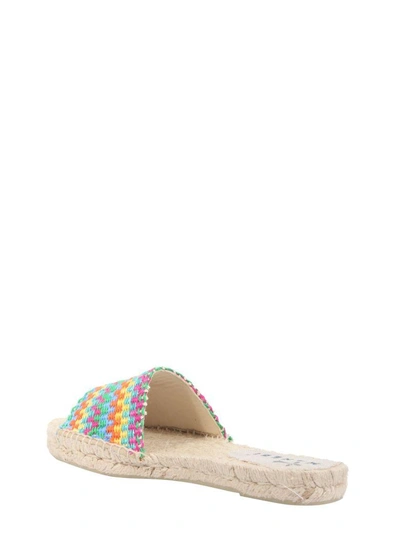 Shop Manebi Yucatan Slide Sandals In Multicolor