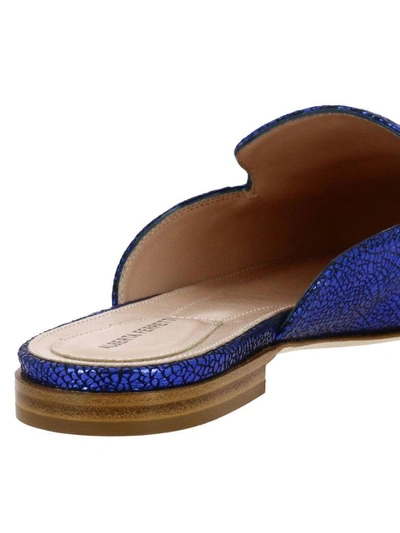 Shop Alberta Ferretti Ballet Flats Shoes Women  In Royal Blue