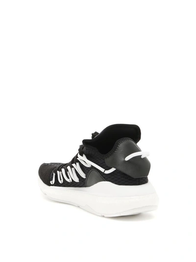 Shop Y-3 Kusari Sneakers In Cblack-cblack-cwhitenero