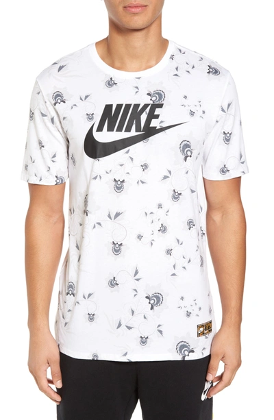 Shop Nike Nsw Concept T-shirt In White/ Black