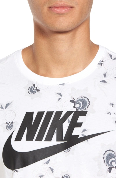 Shop Nike Nsw Concept T-shirt In White/ Black