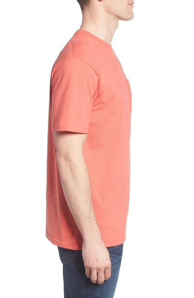 Shop Patagonia P-6 Logo Graphic T-shirt In Spiced Coral