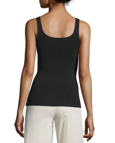 Shop Theory Len Tubular Sleeveless Top In Black