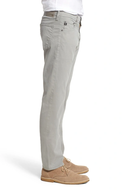 Shop Ag Tellis Sud Modern Slim Stretch Twill Pants In Light Pavement