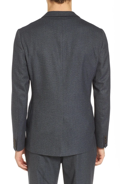 Shop Ted Baker Beek Trim Fit Sport Coat In Charcoal