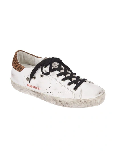 Shop Golden Goose Superstar Sneakers In White