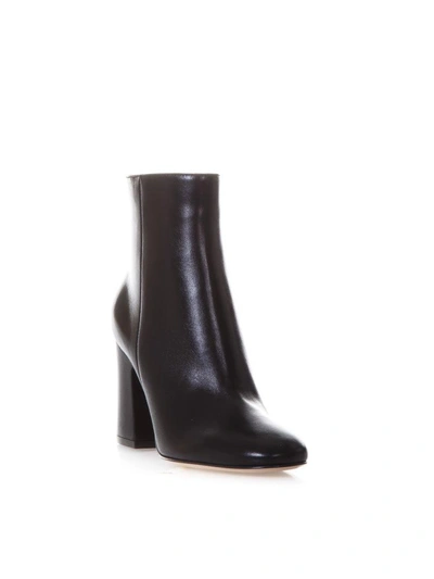 Shop Gianvito Rossi Daryl Leather Boots In Black