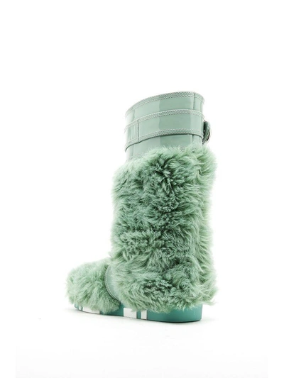 Shop Miu Miu Boots In Green