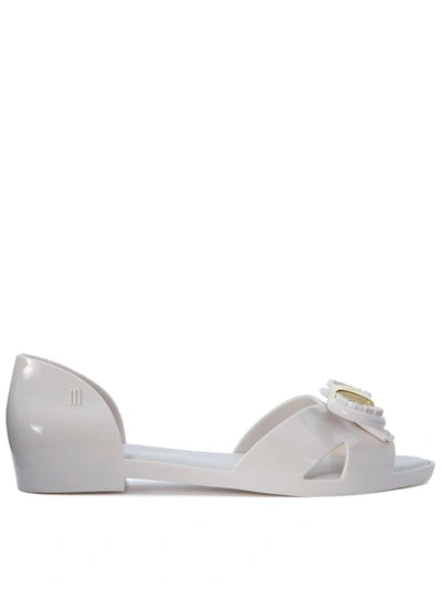 Shop Melissa Seduction + Vitorino Campos White Sandal In Bianco
