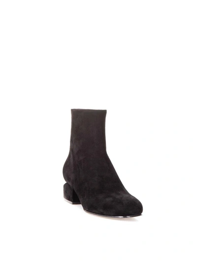 Shop Alexander Wang Kelly Suede Ankle Boots In Black