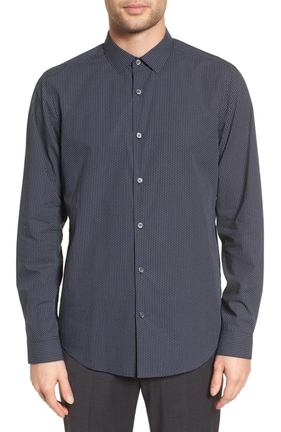 Shop Theory Murray Slim Fit Sport Shirt In Eclipse