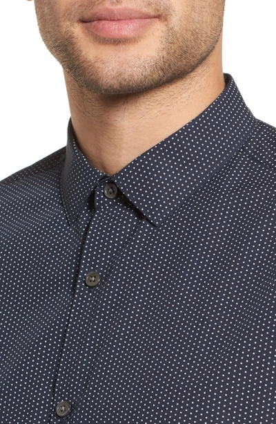 Shop Theory Murray Slim Fit Sport Shirt In Eclipse