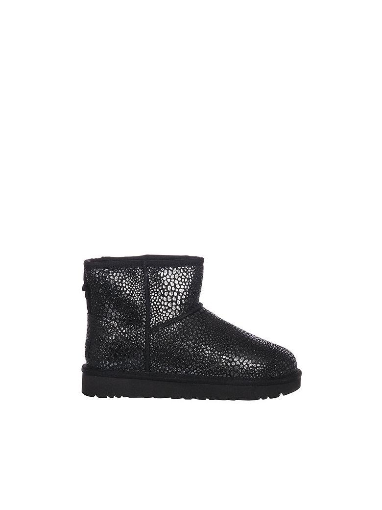 ugg mini glitzy black