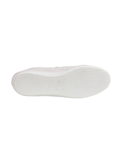 Shop Roger Vivier 1cm Embossed Sneakers In White