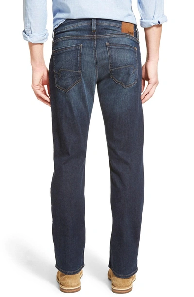 Shop Mavi Jeans Zach Straight Leg Jeans In Brushed Williamsburg