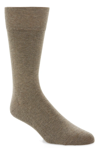 Shop Cole Haan Twist Socks In Taupe