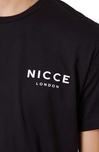Shop Topman Nicce Graphic T-shirt In Black