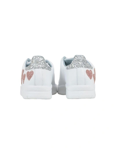 Shop Chiara Ferragni Heart Sneaker In White