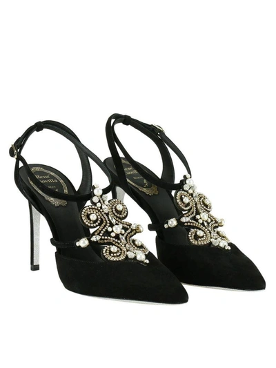 Shop René Caovilla Pumps Shoes Women Rene Caovilla In Black