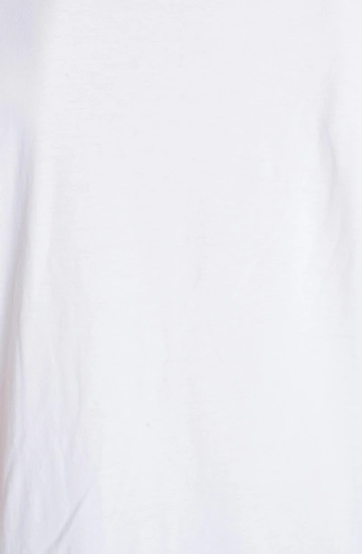 Shop Kenzo Cursive Logo Graphic T-shirt In White