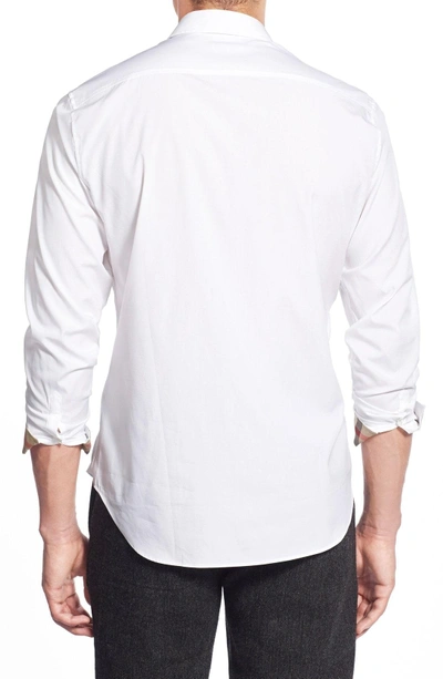 Shop Burberry Cambridge Aboyd Sport Shirt In White