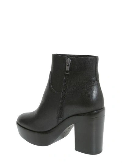 Shop Ash Dakota Ankle Boots In Nero