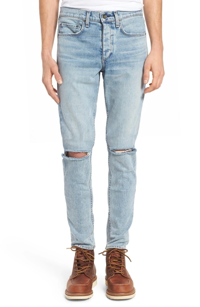 Shop Rag & Bone Fit 1 Skinny Fit Jeans In Jameson With Holes