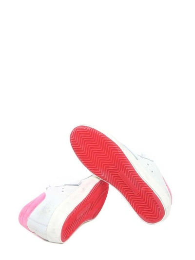 Shop Philippe Model Paris Sneaker In Bianco