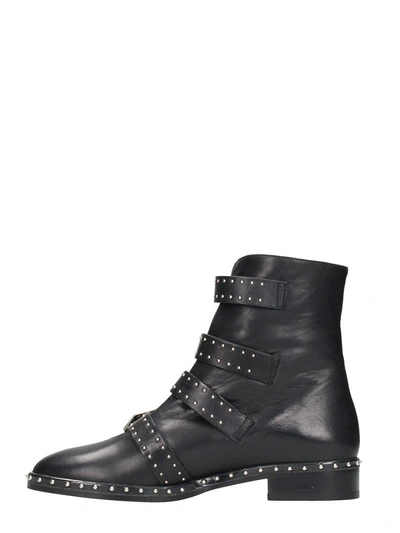 Shop Marc Ellis Black Leather Ankle Boots