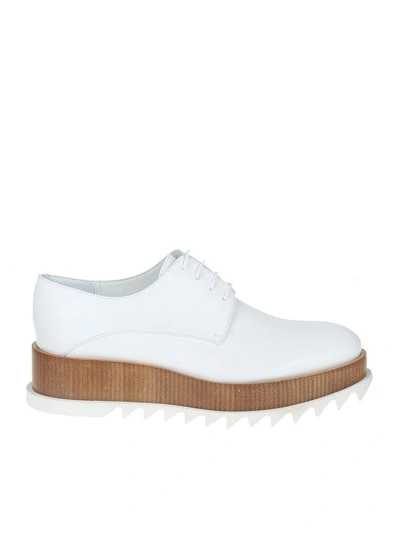 Shop Jil Sander Laced Shoe In White
