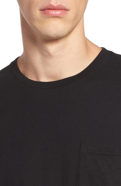 Shop Richer Poorer Lounge Pocket T-shirt In Black