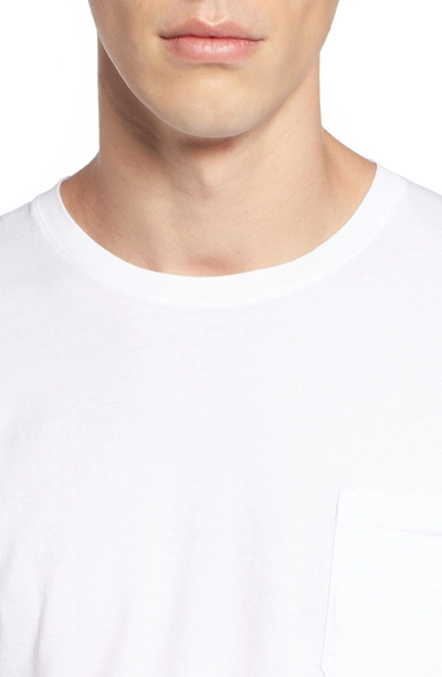 Shop Richer Poorer Lounge Pocket T-shirt In White