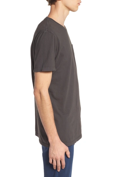 Shop Richer Poorer Lounge Pocket T-shirt In Charcoal