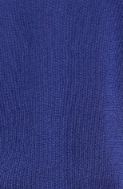 Shop John Smedley Crewneck Sweater In Serge Blue