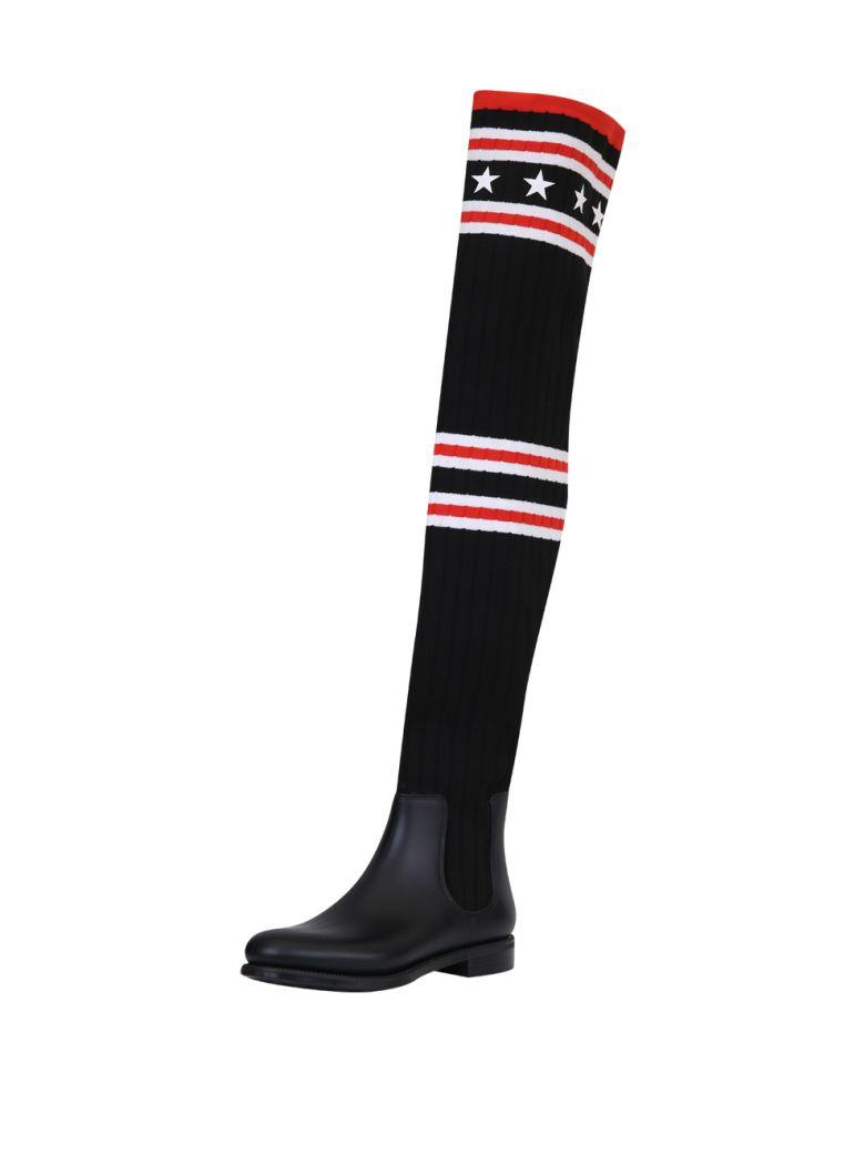 givenchy thigh high sock boots