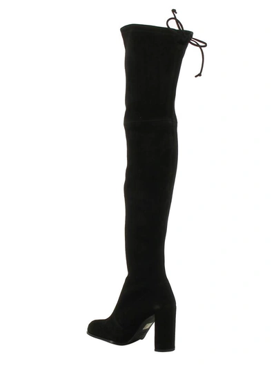 Shop Stuart Weitzman Hiline Over-the-knee Boots In Black