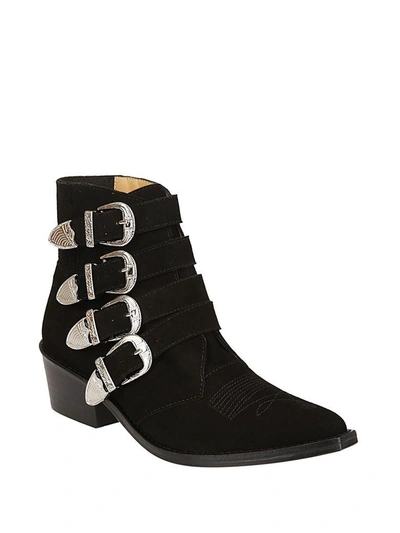 Shop Toga Python Boots In Black